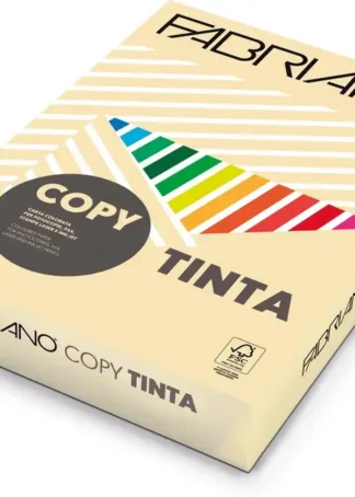 PAQUETE A4 500H 80G FABRIANO COLORE VAINILLA PASTEL