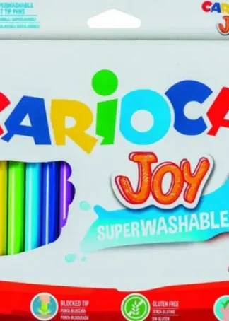 ESTUCHE 24 ROTULADORES CARIOCA JOY PUNTA FINA