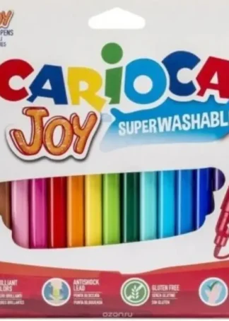 ESTUCHE 18 ROTULADORES CARIOCA JOY PUNTA FINA