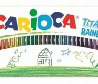 ESTUCHE 50 LAPICES DE COLORES HEXAGONALES TITA