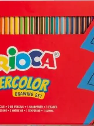 ESTUCHE 40 LAPICES DE COLORES CARIOCA SUPERCOLOR