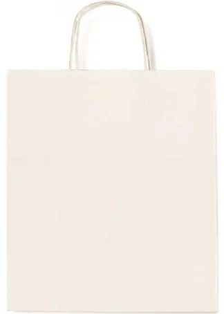 PAQ/25 BOLSAS KRAFT ALLEGRA COLOR BLANCO 41X12X36CM