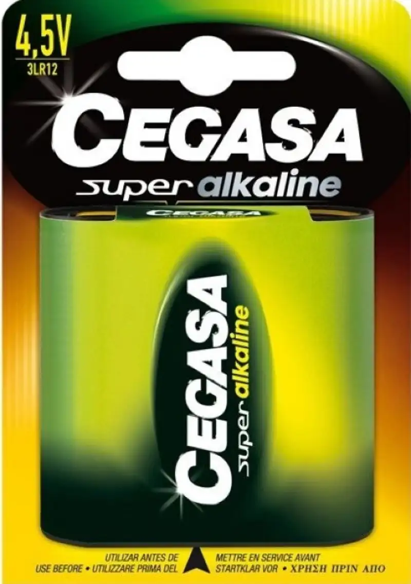 BLISTER PILA CEGASA SUPER ALC 3LR12