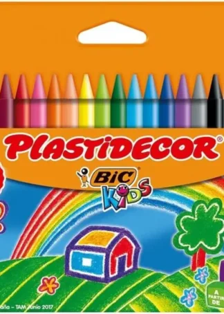 ESTUCHE 18 CERAS PLASTIDECOR