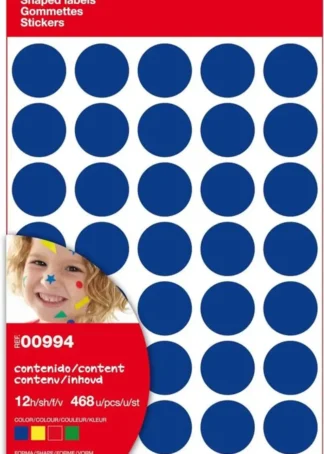 BOLSA 12 HOJAS GOMETS COLORES Y FORMAS SURTIDOS GRANDES