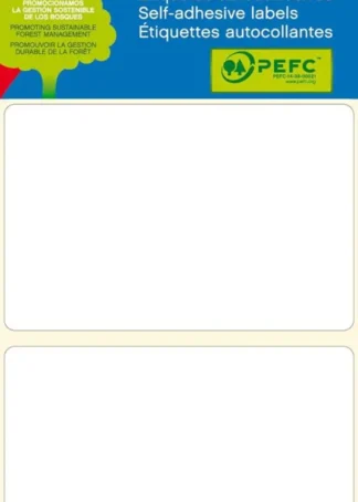 MINI BOLSA ETIQUETAS ADHESIVAS 53X82 APLI CANTOS ROMOS