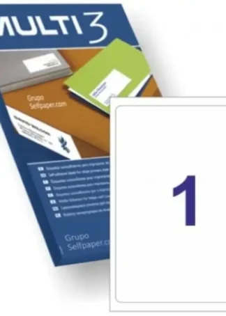 C/100 HOJAS ETIQUETAS FT/IM 199.6X289.1 MULTI3