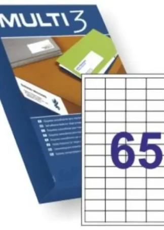 C/500 HOJAS ETIQUETAS FT/IM 38X21.2 MULTI3