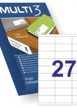 C/500 HOJAS ETIQUETAS FT/IM 70X30 MULTI3