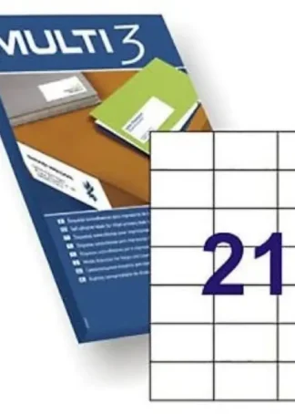 C/500 HOJAS ETIQUETAS FT/IM 70X42.4 MULTI3