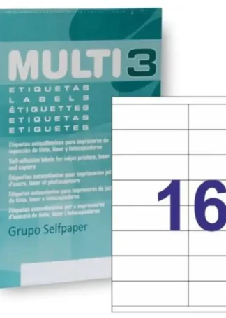 C/500 HOJAS ETIQUETAS FT/IM 105X35 MULTI3