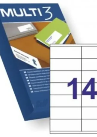 C/500 HOJAS ETIQUETAS FT/IM 105X42.4 MULTI3