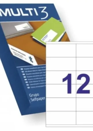 C/500 HOJAS ETIQUETAS FT/IM 105X48 MULTI3