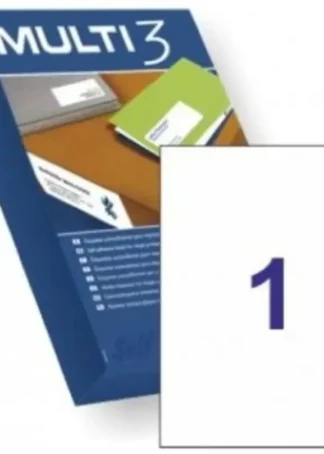 C/500 HOJAS ETIQUETAS FT/IM 210X297 MULTI3