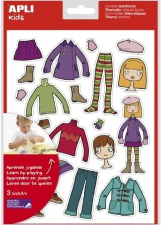 BOLSA 3 HOJAS GOMETS TEMATICOS EL ARMARIO