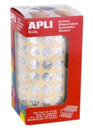 ROLLO GOMETS REDONDO HOLOGRAFICO AUTOADHESIVOS 10,5MM