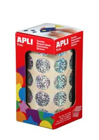 ROLLO GOMETS REDONDO HOLOGRAFICO AUTOADHESIVOS 20MM