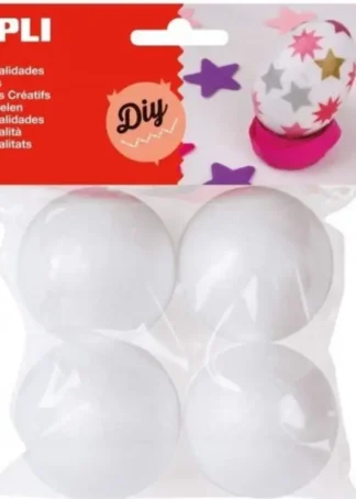 BOLSA 4 BOLAS POREXPAN 45MM