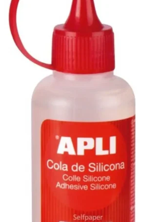 BOTE COLA DE SILICONA 100ML APLI