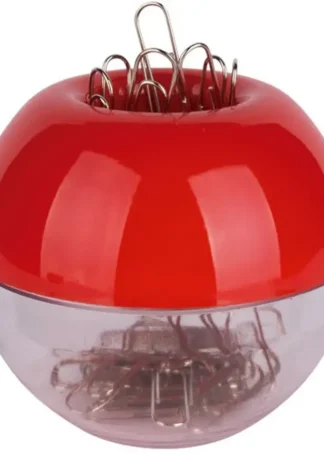 PORTACLIPS TRANSPARENTE + CLIPS APLI