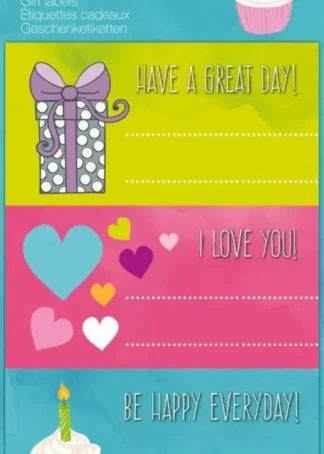 BOLSA ETIQUETAS ESCOLARES MOTIVOS GREAT DAY