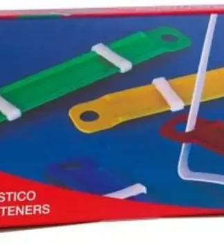 C/50 FASTENER COMPLETO PLASTICO COLORES SURTIDOS