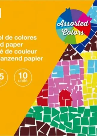 BLOC MANUALIDADES 10H CHAROL COLORES SURTIDOS 32X24CM 85G