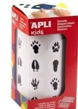 ROLLO GOMETS TEMATICOS HUELLAS