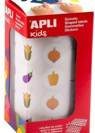 ROLLO GOMETS TEMATICOS HORTALIZAS