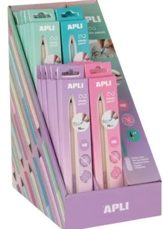 EXP 20 LAPIZ INFINITO NORDIK HB COLORES SURTIDOS