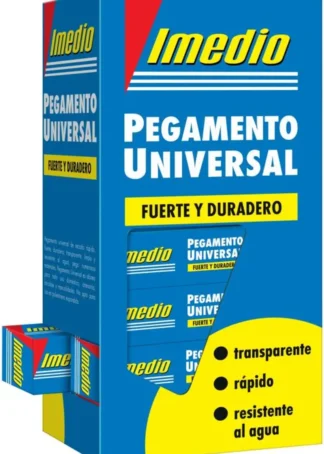 C/24 PEGAMENTO UNIVERSAL IMEDIO BANDA AZUL 35ML