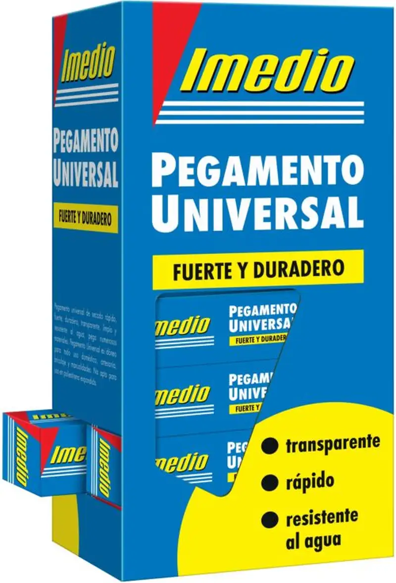 C/24 PEGAMENTO UNIVERSAL IMEDIO BANDA AZUL 35ML