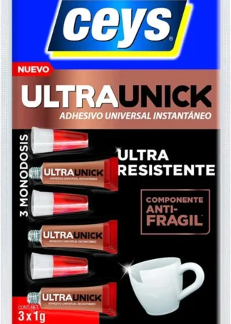 BLISTER ADHESIVO UNIVERSAL ULTRAUNICK MONODOSIS 3X1G
