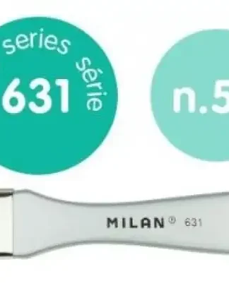 PINCEL PALETINA SINTETICO Nº 50 SERIE 631 MANGO CORTO