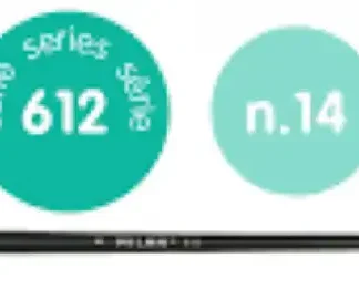 PAQ/6 PINCEL SINTETICO REDONDO Nº 14 SERIE 612 MANGO LARGO