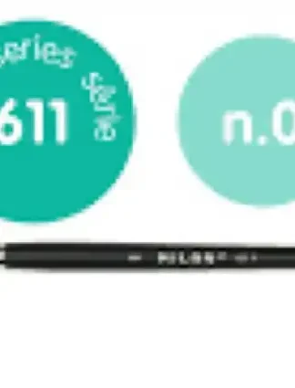 PAQ/6 PINCEL SINTETICO REDONDO Nº 0 SERIE 611 MANGO CORTO