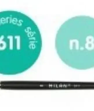 PAQ/6 PINCEL SINTETICO REDONDO Nº 8 SERIE 611 MANGO CORTO