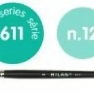 PAQ/3 PINCEL SINTETICO REDONDO Nº 12 SERIE 611 MANGO CORTO