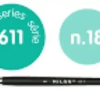 PAQ/3 PINCEL SINTETICO REDONDO Nº 18 SERIE 611 MANGO CORTO