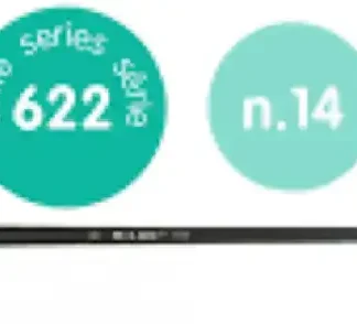 PAQ/3 PINCEL SINTETICO PLANO Nº 14 SERIE 622 MANGO LARGO