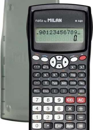 CALCULADORA CIENTIFICA M240 MILAN COLOR NEGRO