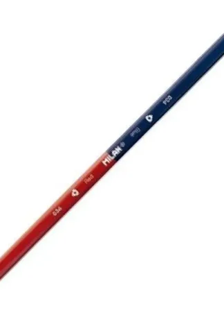 C/12 LAPIZ BICOLOR TRIANGULAR ROJO-AZUL 036 MILAN