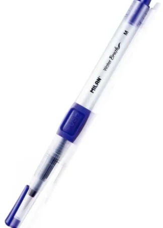 PINCEL CON DEPOSITO DE AGUA PUNTA MEDIA CERDAS DE NYLON