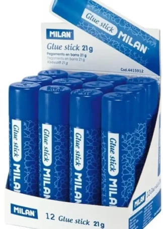 EXP 12 BARRAS PEGAMENTO MILAN 21G