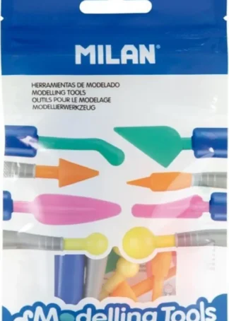 BLISTER DE 8 HERRAMIENTAS DE MODELADO MILAN