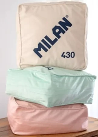 COJIN GOMA MILAN 430 SERIE 1918 COLOR ROSA 35X35X16CM