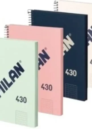 PAQ/4 BLOC A5 80H 95G. CUAD.5X5 MICROPERF. COLORES SURTIDO