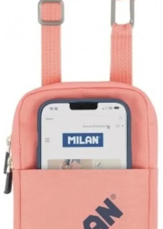 BOLSO PEQUEÑO BANDOLERA MILAN 430 SINCE 1918 COLOR ROSA