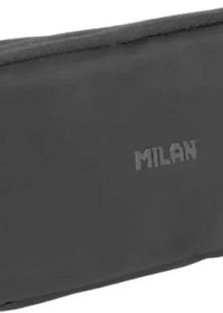 PORTATODO TRIPLE SERIE SHADOW NEGRO 22X11X6,5 CM