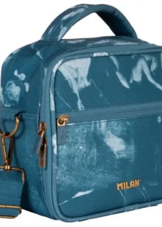 BOLSA ISOTERMICA 3,5L CON 3 RECIPIENTES SERIE LAVA AZUL